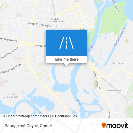 Заводской Спуск map