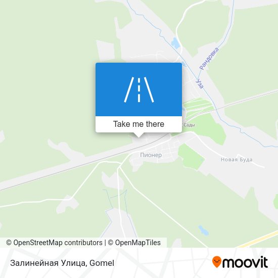 Залинейная Улица map