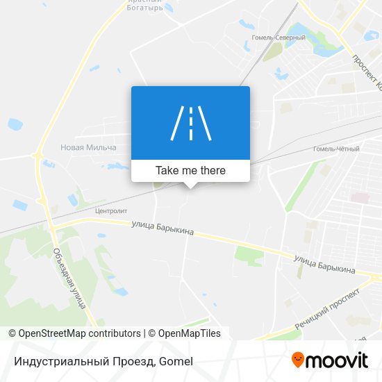 Индустриальный Проезд map
