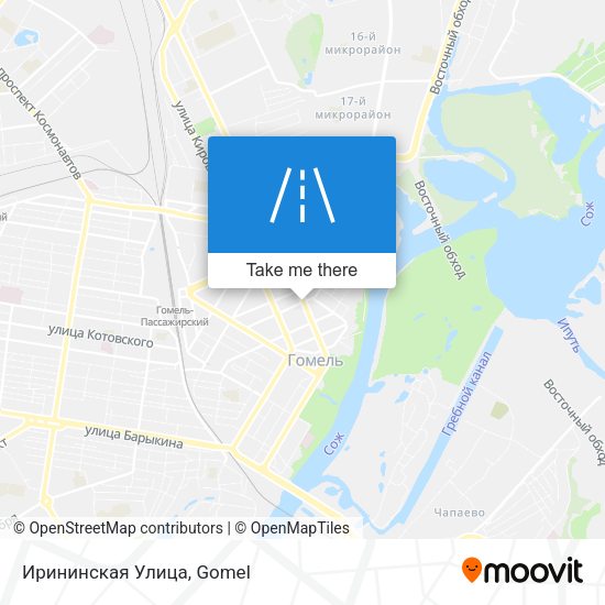Ирининская Улица map