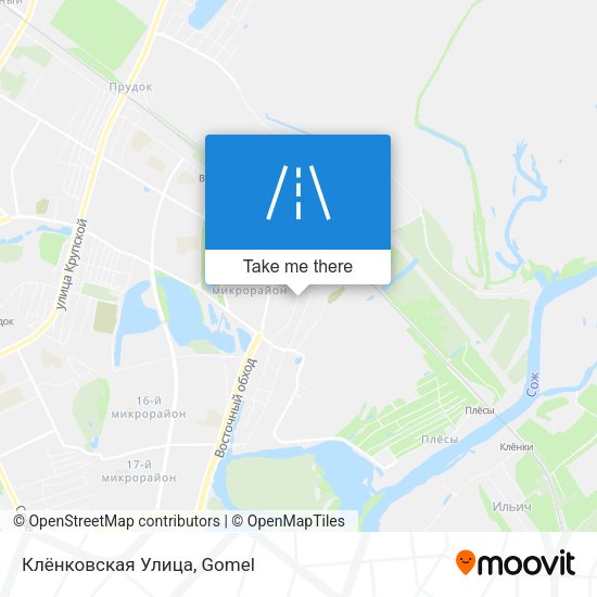 Клёнковская Улица map