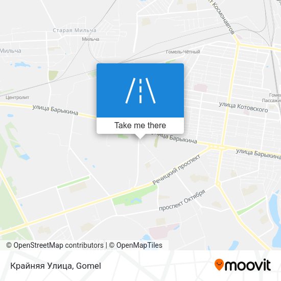 Крайняя Улица map