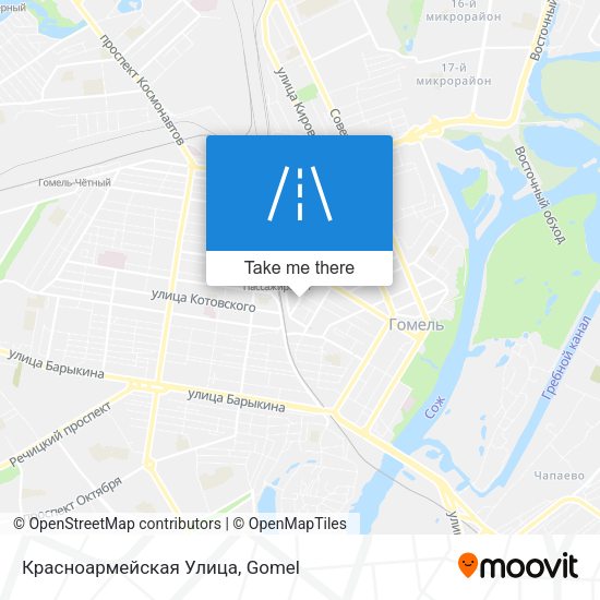 Красноармейская Улица map