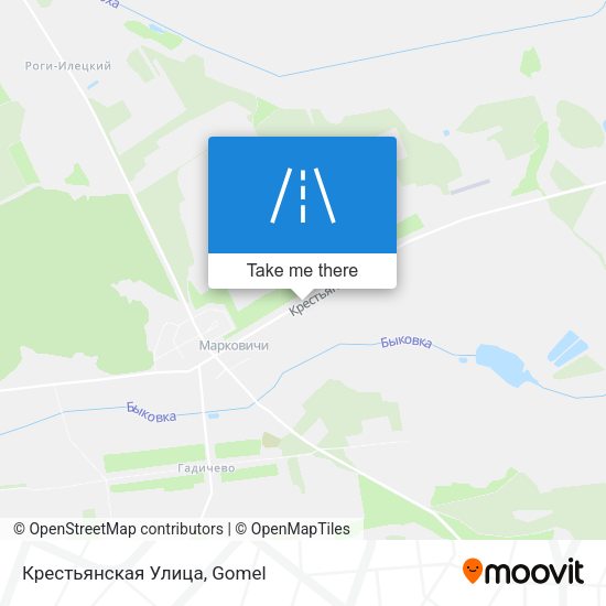Крестьянская Улица map