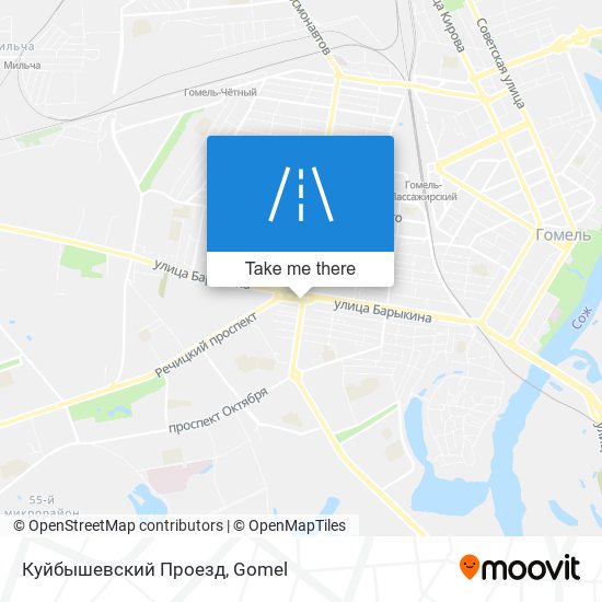 Куйбышевский Проезд map