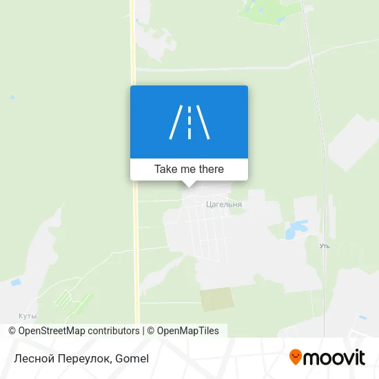 Лесной Переулок map