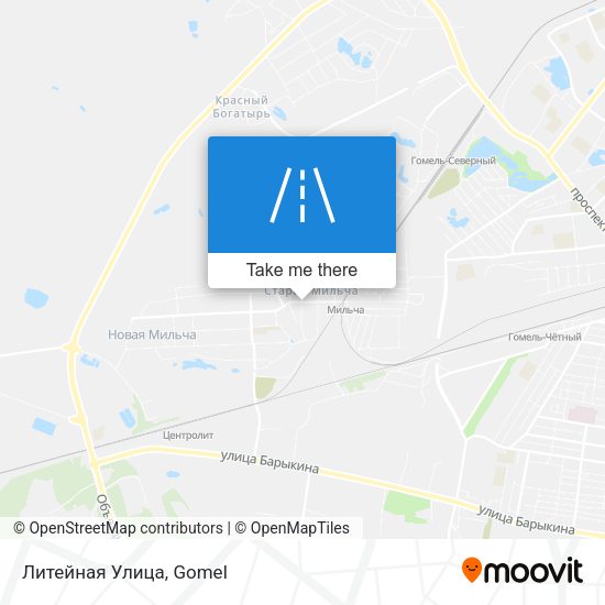 Литейная Улица map
