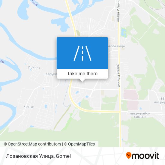 Лозановская Улица map