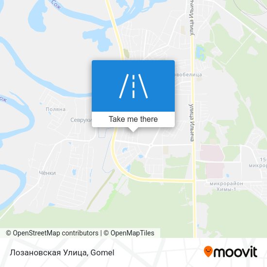 Лозановская Улица map