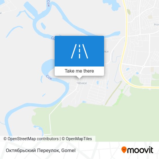 Октябрьский Переулок map