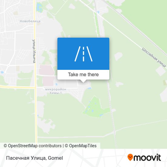 Пасечная Улица map