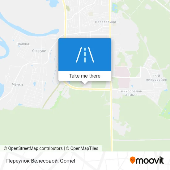 Переулок Велесовой map