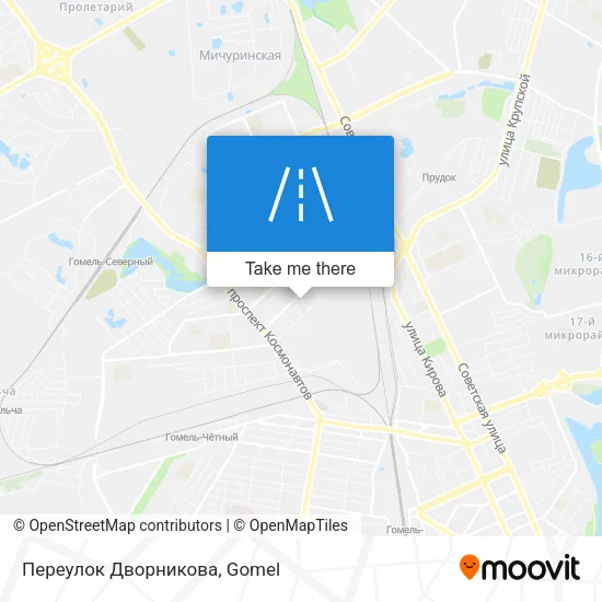 Переулок Дворникова map