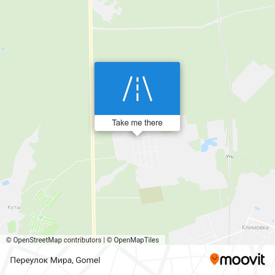 Переулок Мира map