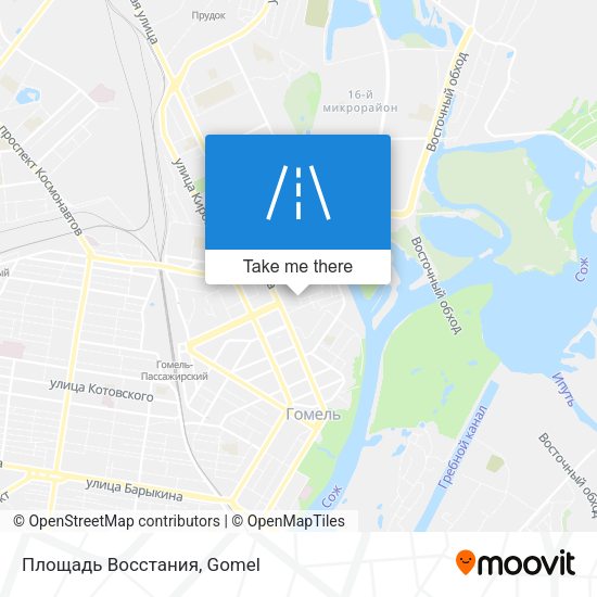 Площадь Восстания map