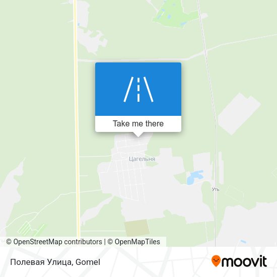 Полевая Улица map