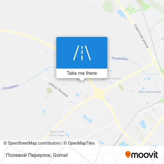 Полевой Переулок map