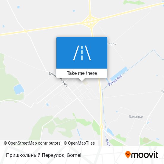 Пришкольный Переулок map