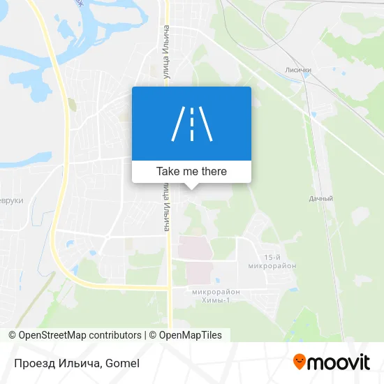 Проезд Ильича map