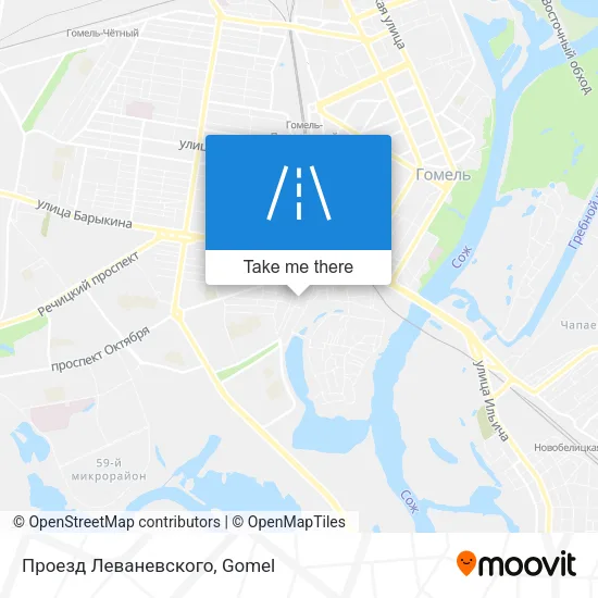 Проезд Леваневского map