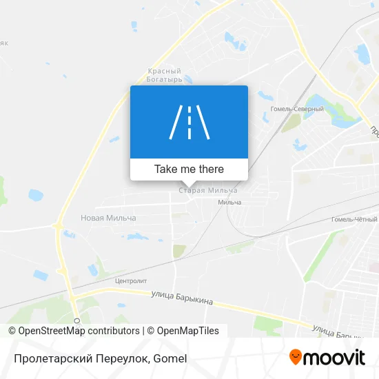 Пролетарский Переулок map