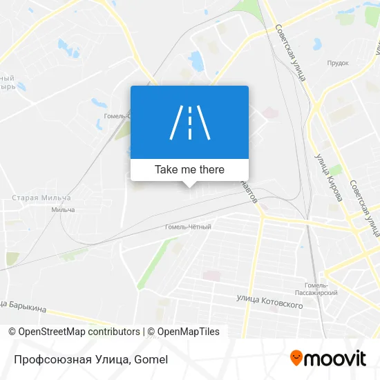 Профсоюзная Улица map