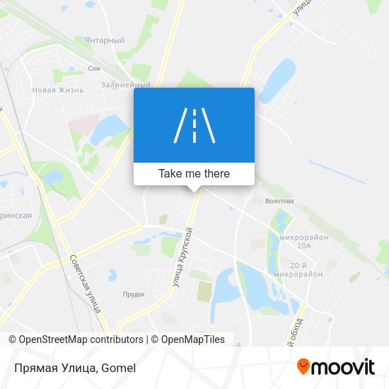 Прямая Улица map