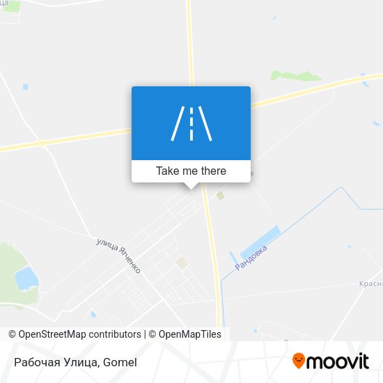 Рабочая Улица map