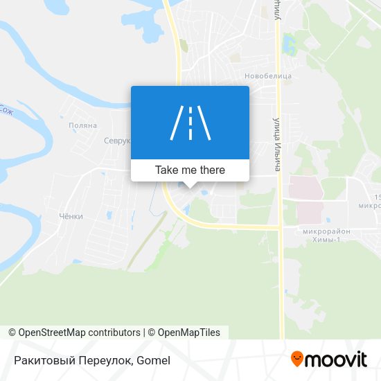 Ракитовый Переулок map