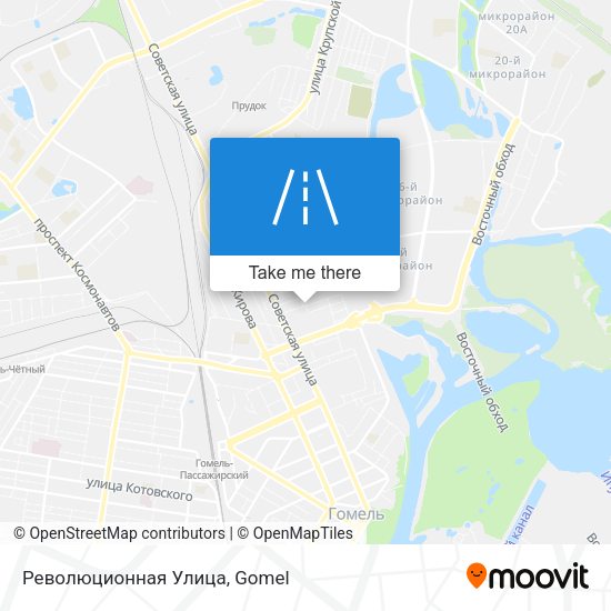 Революционная Улица map
