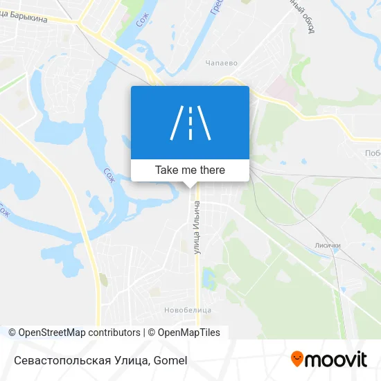 Севастопольская Улица map