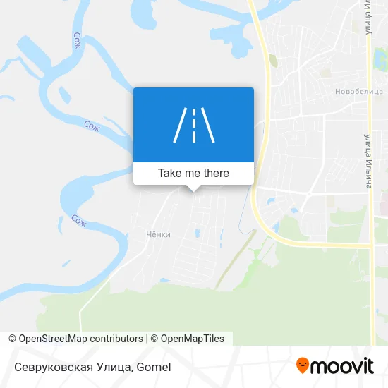 Севруковская Улица map
