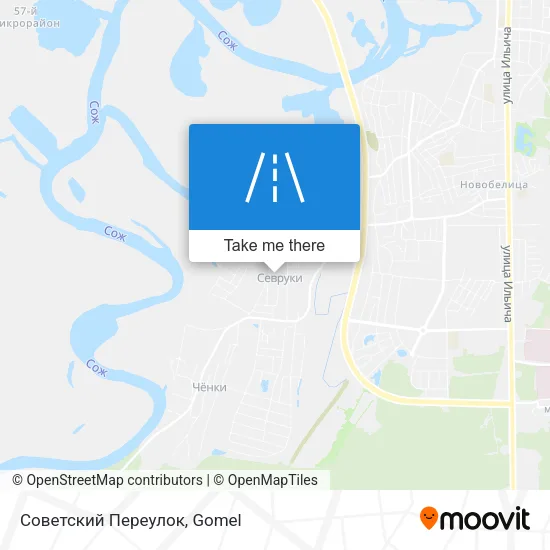 Советский Переулок map