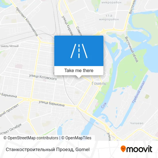 Станкостроительный Проезд map