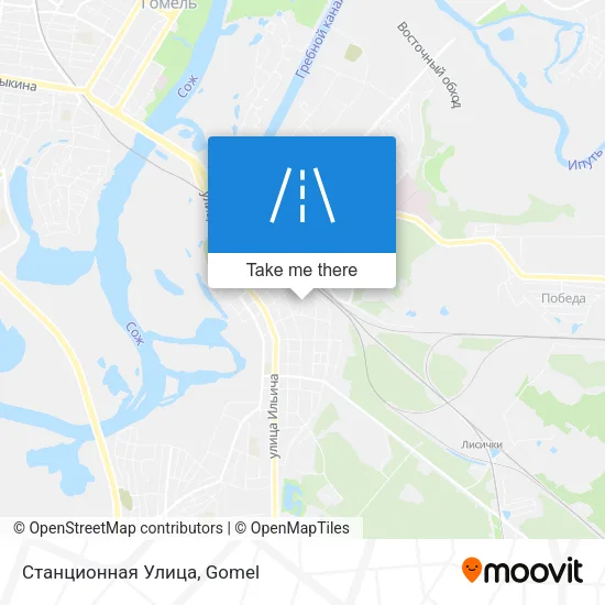 Станционная Улица map