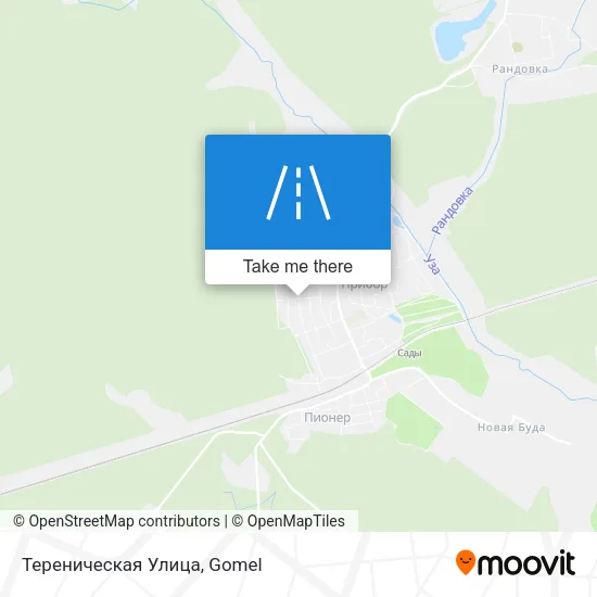 Тереническая Улица map
