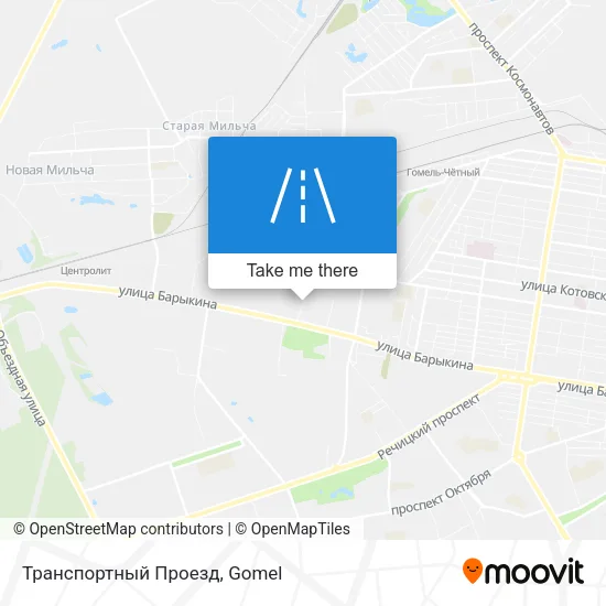 Транспортный Проезд map