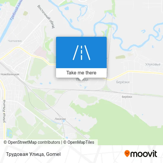 Трудовая Улица map