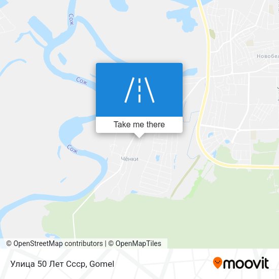 Улица 50 Лет Ссср map