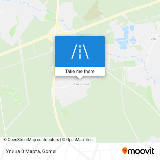Улица 8 Марта map