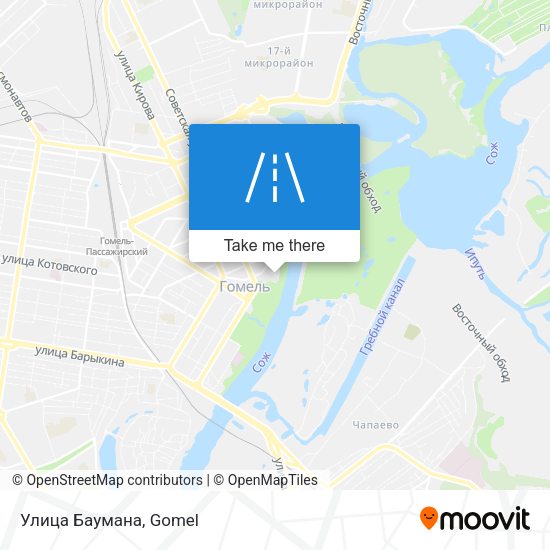Улица Баумана map
