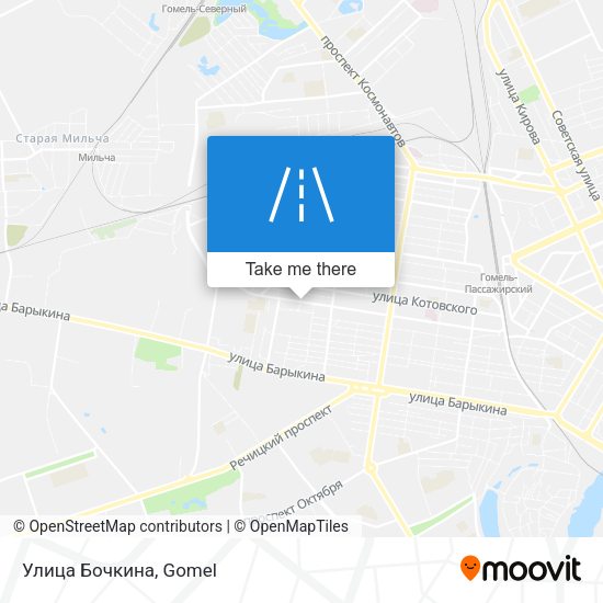 Улица Бочкина map