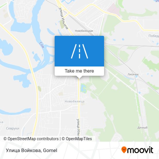 Улица Войкова map