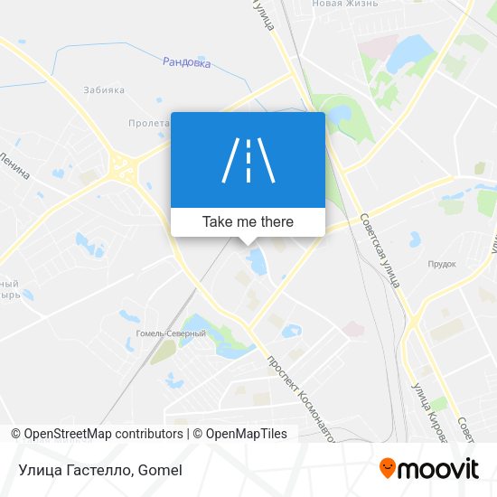 Улица Гастелло map
