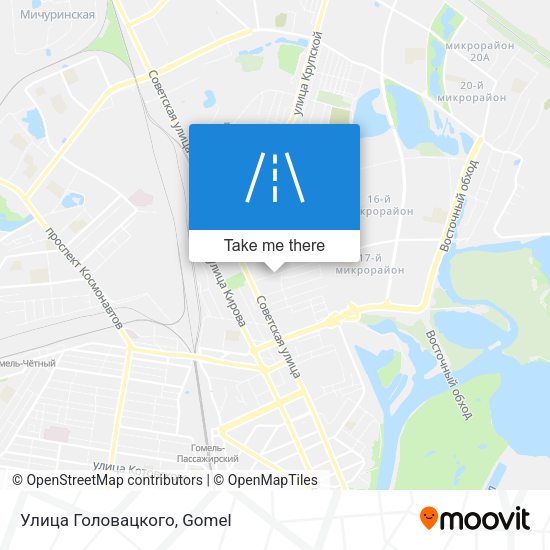 Улица Головацкого map