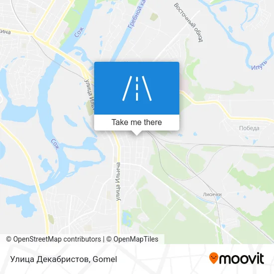 Улица Декабристов map