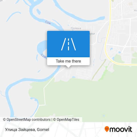Улица Зайцева map