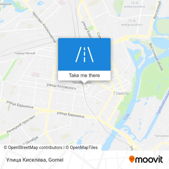 Улица Киселёва map