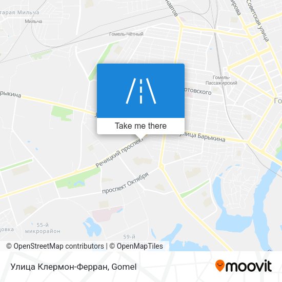 Улица Клермон-Ферран map