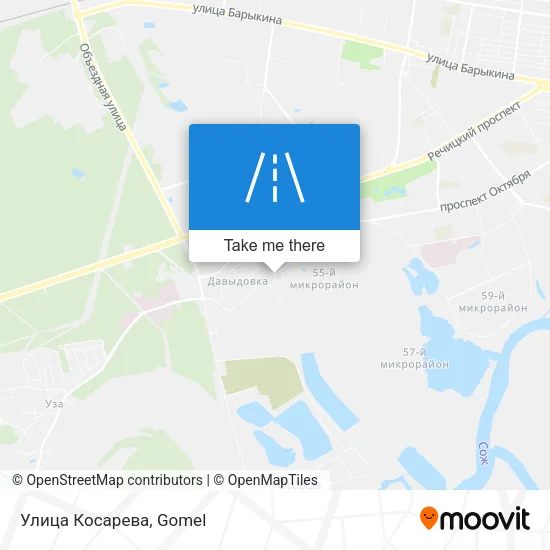 Улица Косарева map